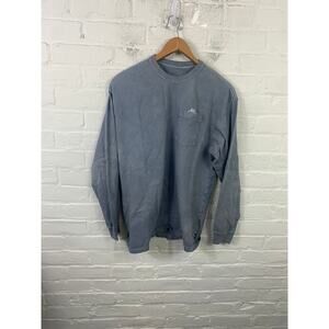 Nike Women's Crewneck Pullover Sweatshirts Long Sleeves Gray Size Medium